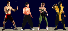 mortal kombat snes sprites